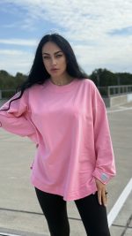 Лонгслив "Rhythm" розовый