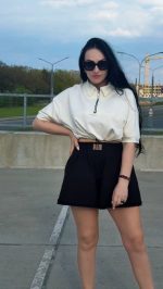 Футболка женская "Mini Zip"